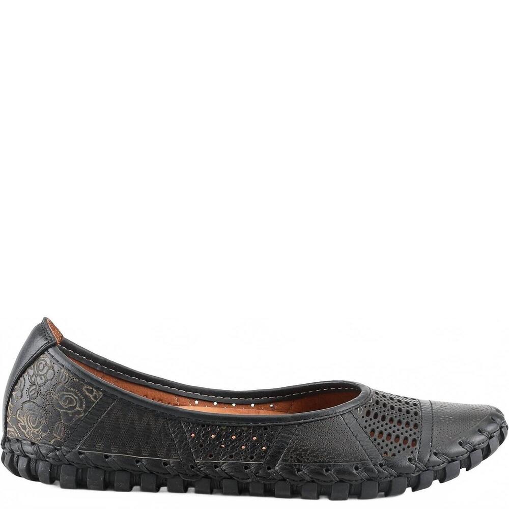 NEW SPRING STEP SHOES women's kenyetta slip on shoe in black